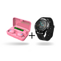 Combo Reloj Inteligente Smart Watch F22 + Audífonos Inalámbricos Bluetooth F9