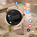 Smartwatch NX7 Dorado: Elegancia y Salud