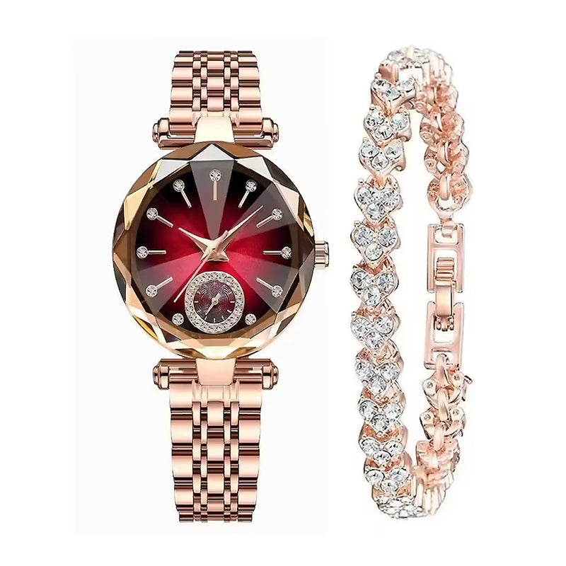 Reloj Reginald P719: Cristal Corte Diamante
