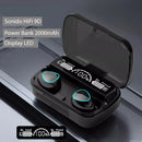 Audífonos M10: Sonido Inalámbrico + Powerbank