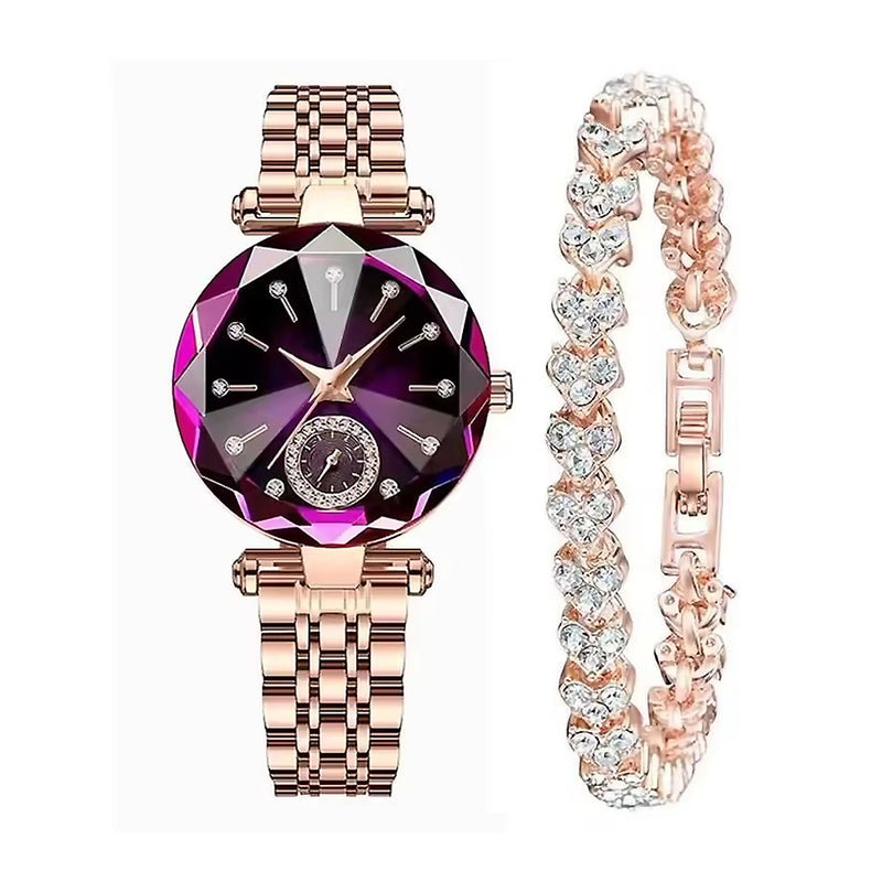 Reloj Reginald P719: Cristal Corte Diamante