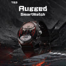 Smartwatch T53 Everest Rugged AMOLED Llamadas IP68 iOS y Android