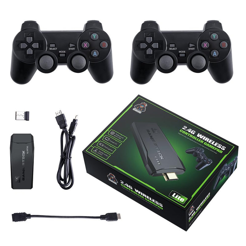 Consola Retro ZOLLZIRR 20000+ Juegos HDMI 4K 2 Controles Inalámbricos