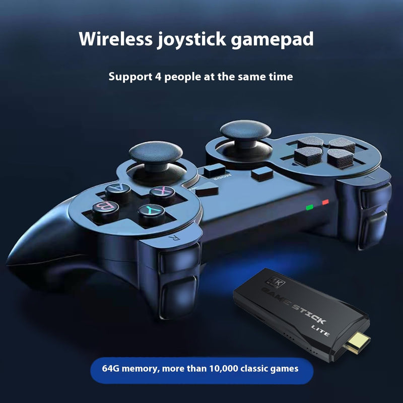 Consola Retro ZOLLZIRR 20000+ Juegos HDMI 4K 2 Controles Inalámbricos