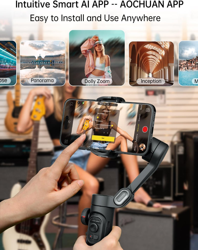 Estabilizador Cardán Smart XE 3 Ejes para Android e iOS