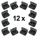 Combo Audífonos F9 Inalámbricos con Powerbank