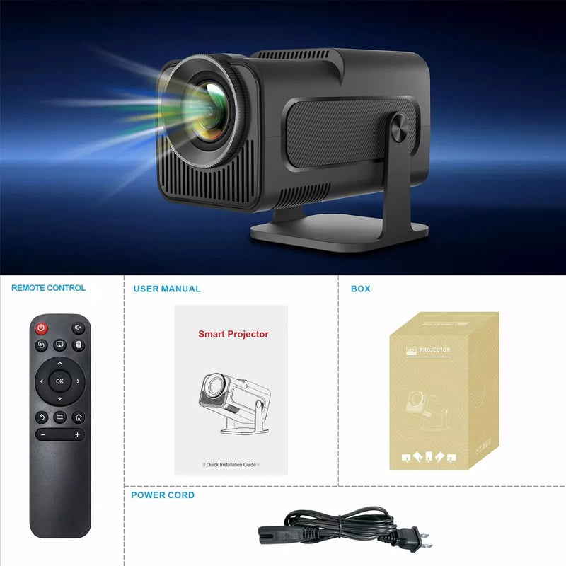 Proyector mini Magcubic Ultra HD Wifi 6 Android HY320 12000lm negro 110V