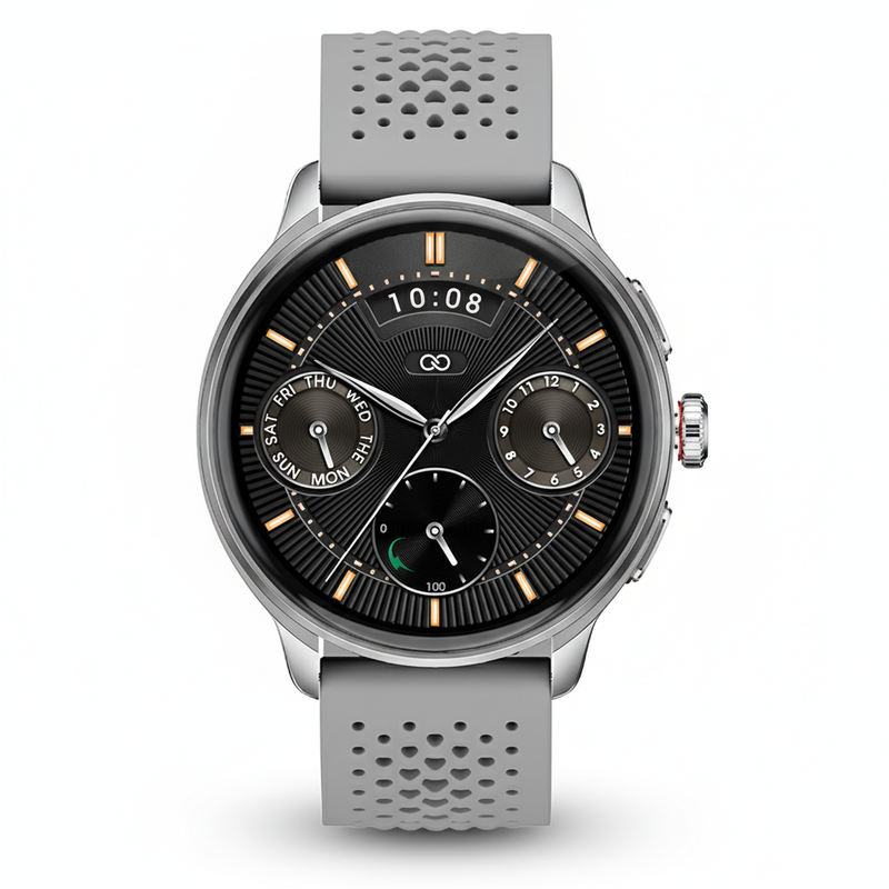Smartwatch T74 AMOLED 3D UI Llamadas IP68 Para Android e iOS