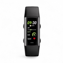 Black Smart Band C68 fitness tracker, a sleek graphic render with a rectangular screen showing 09:30, 14°C, 5600 steps, and 75BPM heart rate on a white background.